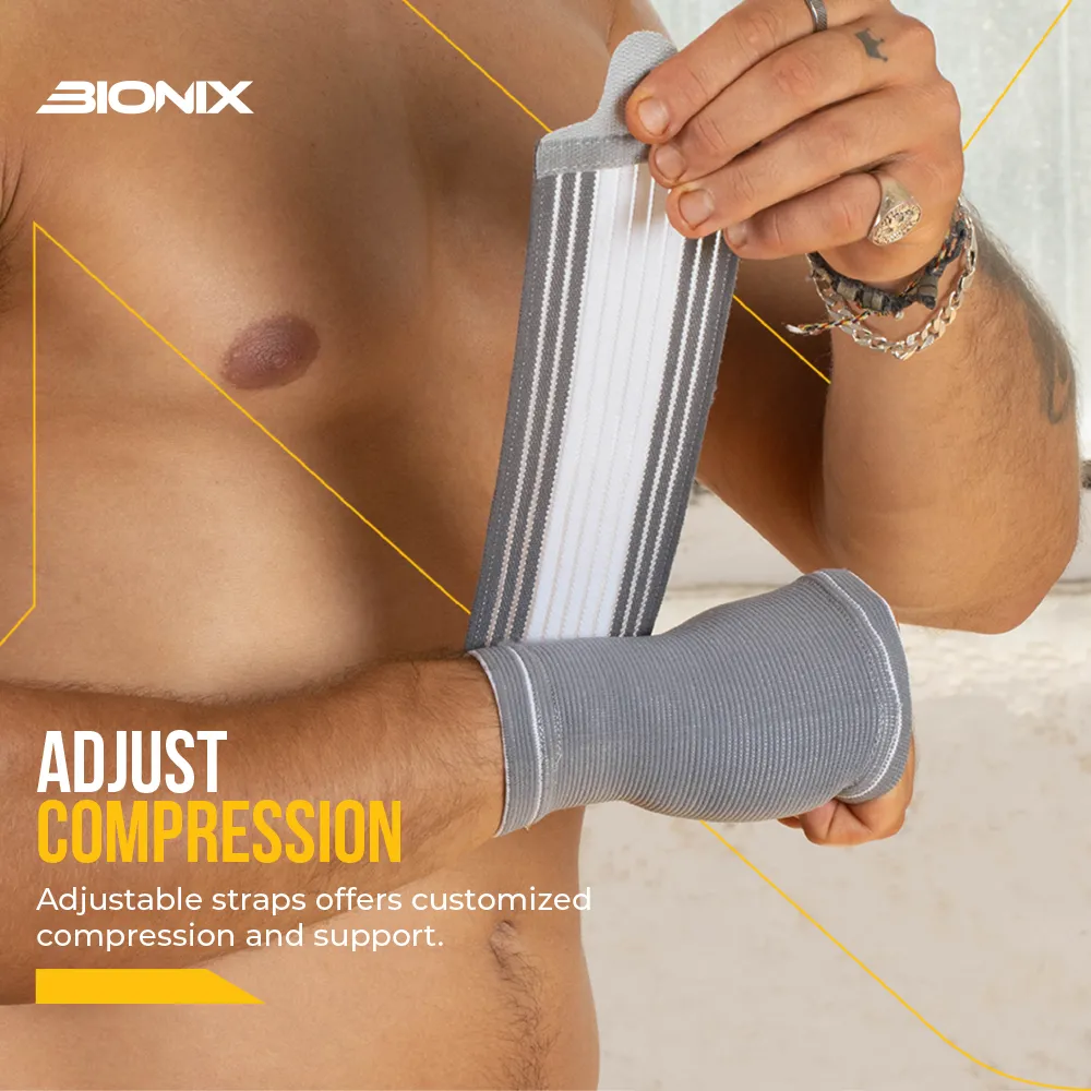 Premium Wrist Support Strap - Braces on Hand