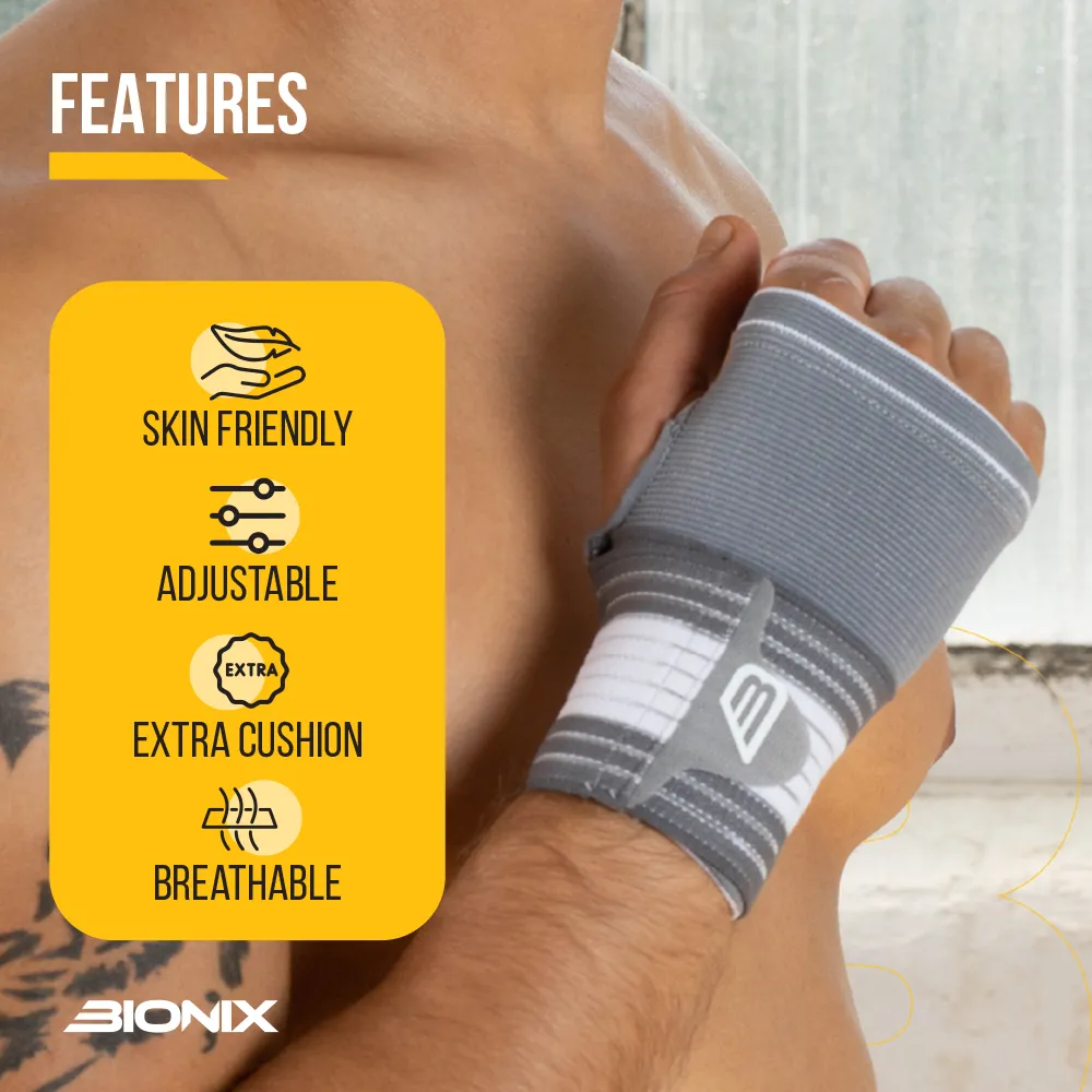 Premium Wrist Support Strap - Braces on Hand