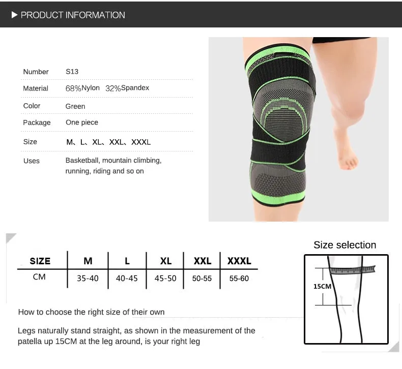 Pro Knee Support Sleeve Compression Brace Pad🔥30% Off Limited Stock🔥