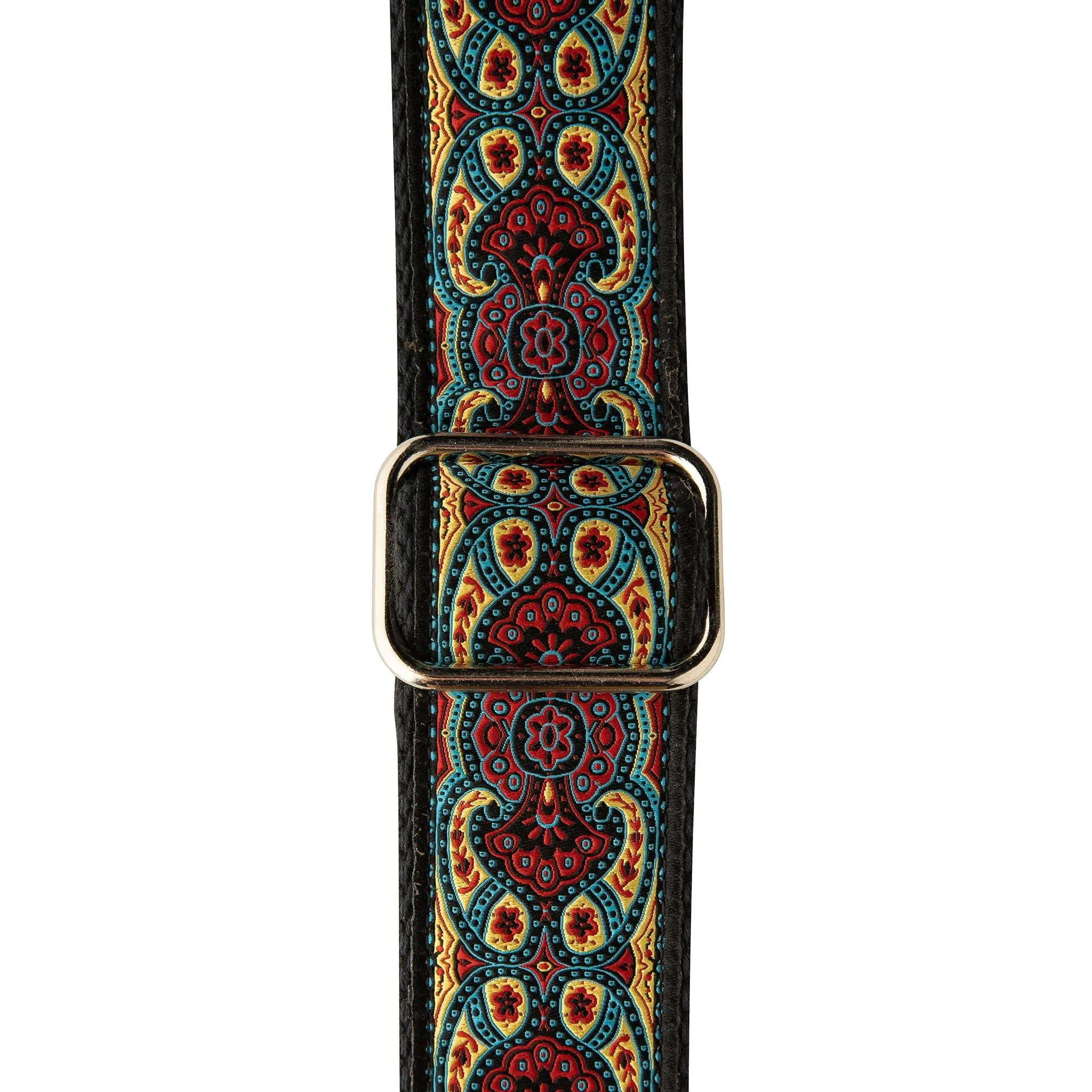 PRS 2 Inch Deluxe Retro Guitar Strap, Black/Red