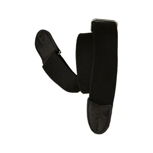 PRS Deluxe 2inch Cotton Guitar Strap, Black
