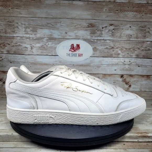 PUMA Men's Size 12 Ralph Sampson Low White Athletic Shoes