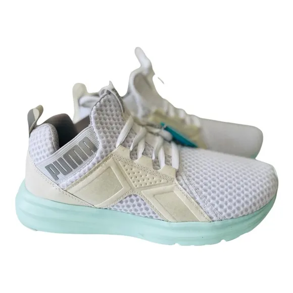 PUMA Women's White Radiate Xt Softfoam  Optimal Comfort Sneakers Size 38
