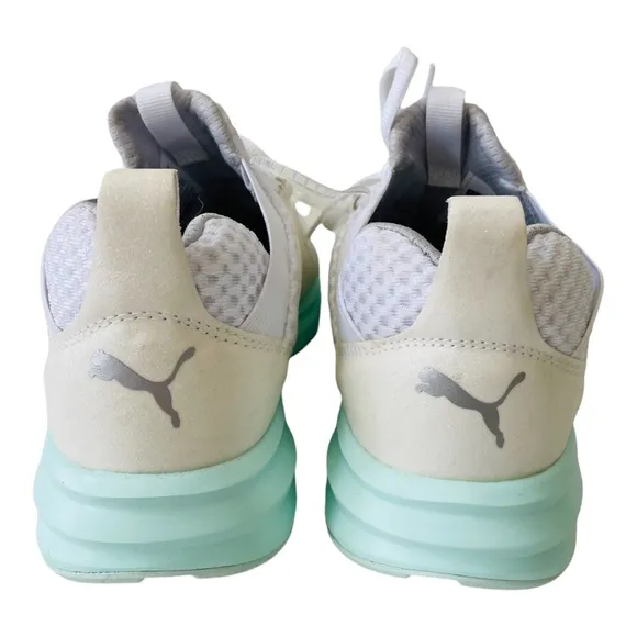 PUMA Women's White Radiate Xt Softfoam  Optimal Comfort Sneakers Size 38