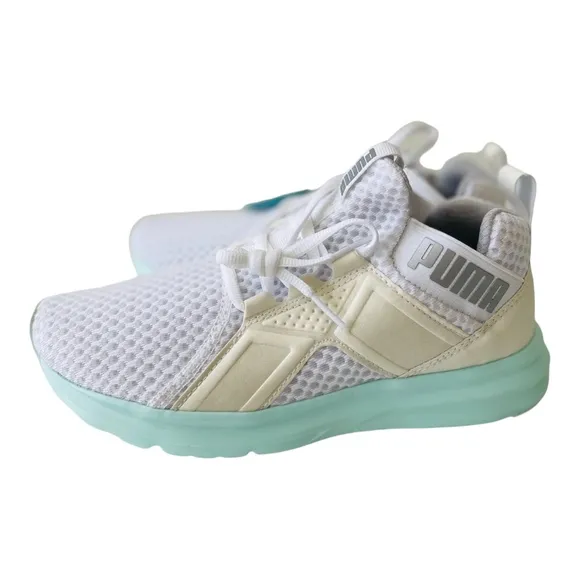 PUMA Women's White Radiate Xt Softfoam  Optimal Comfort Sneakers Size 38
