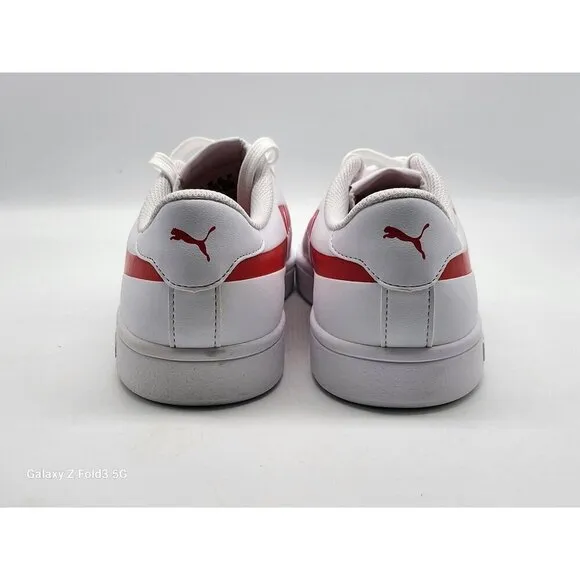 Puma Youth Softfoam  Sneakers Size 6C White &amp; Red Optimal Comfort