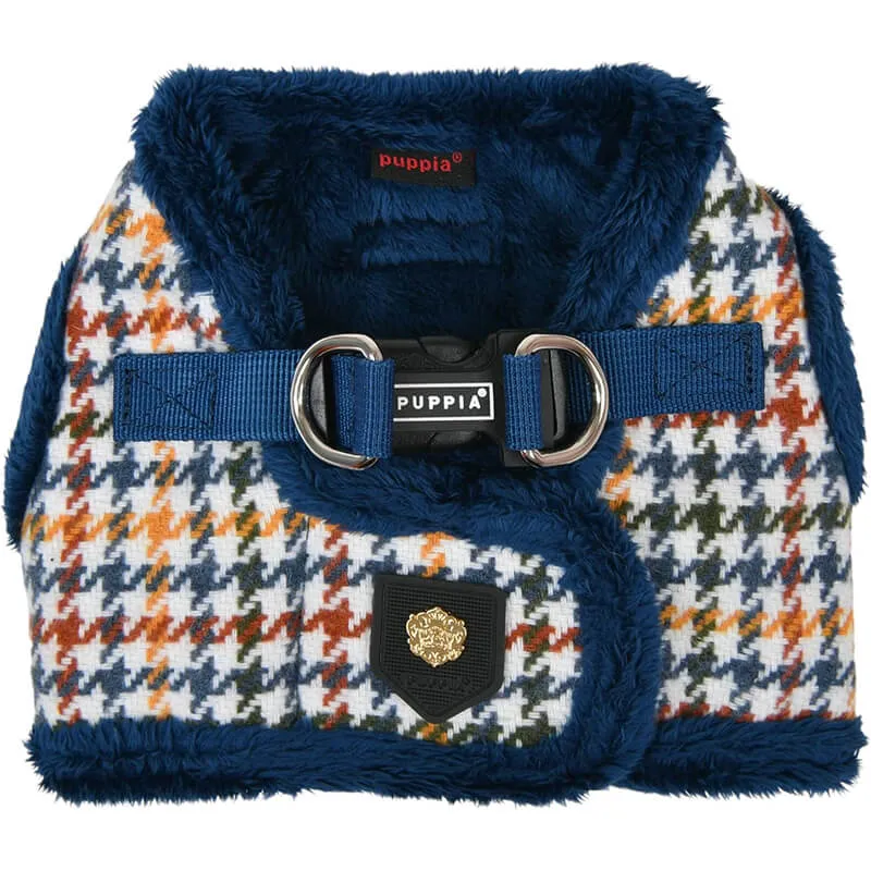 Puppia Step-In Vest Harness Kent Houndstooth