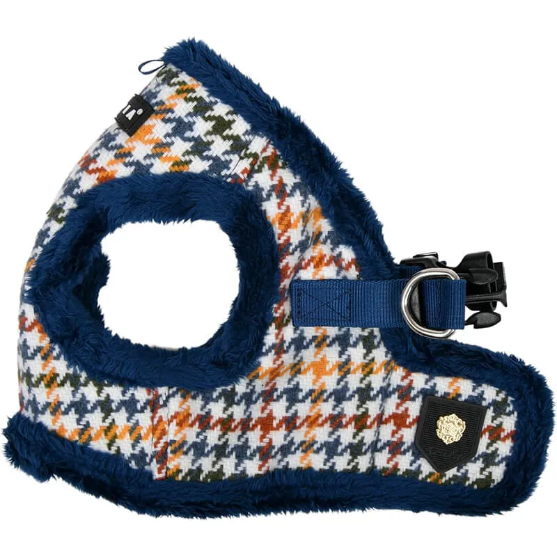 Puppia Step-In Vest Harness Kent Houndstooth