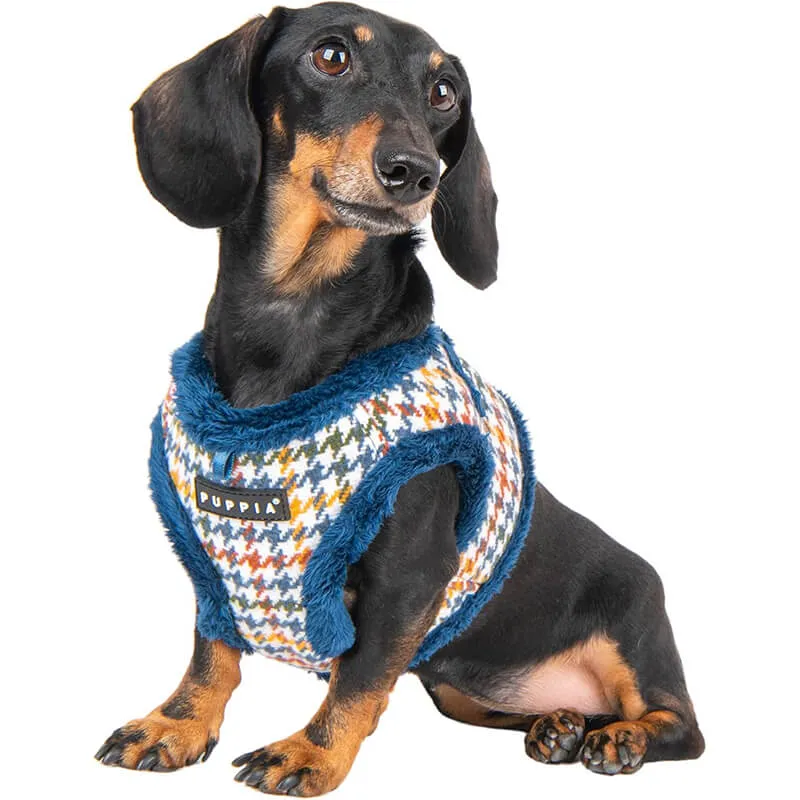 Puppia Step-In Vest Harness Kent Houndstooth