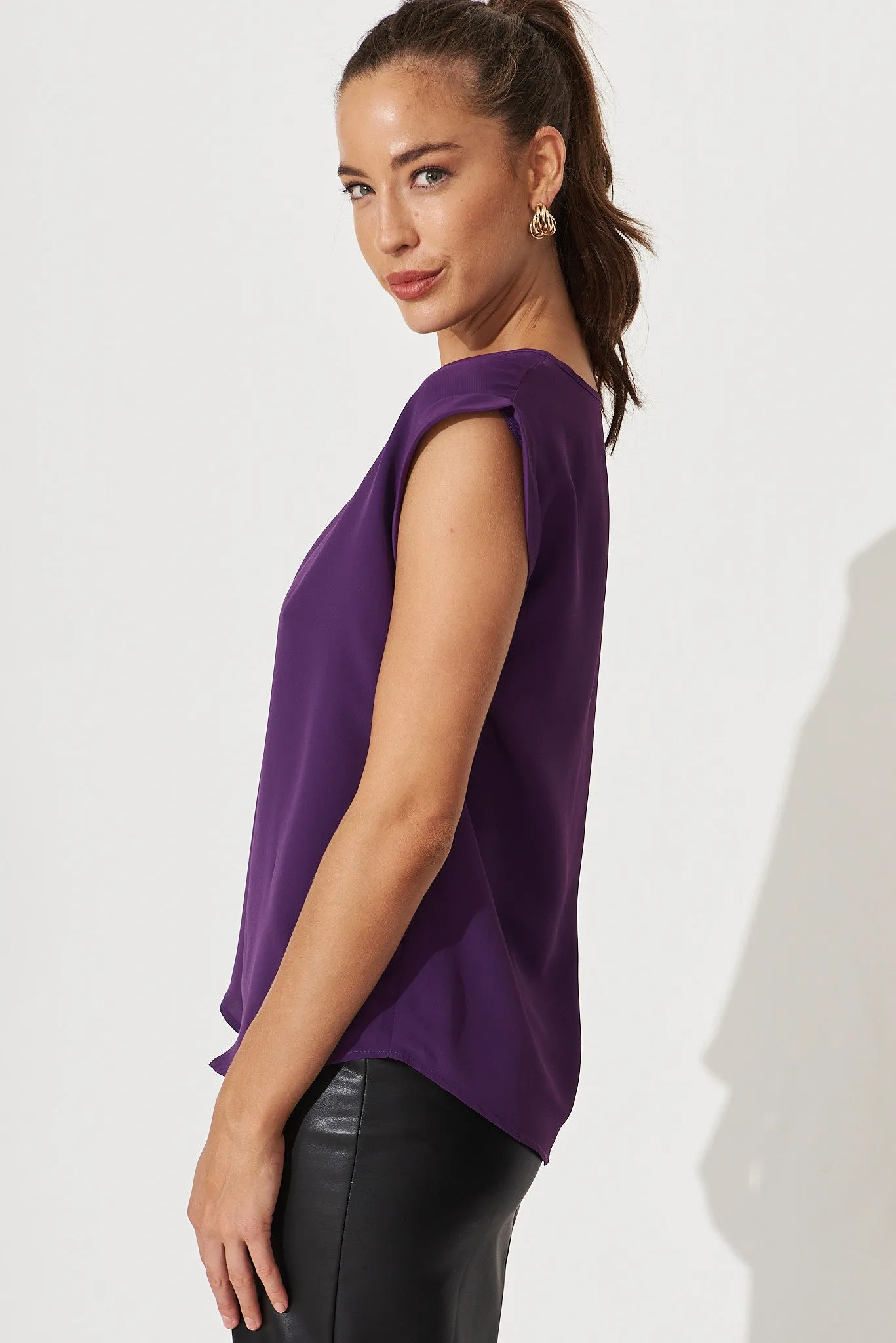 Purple Queen Top