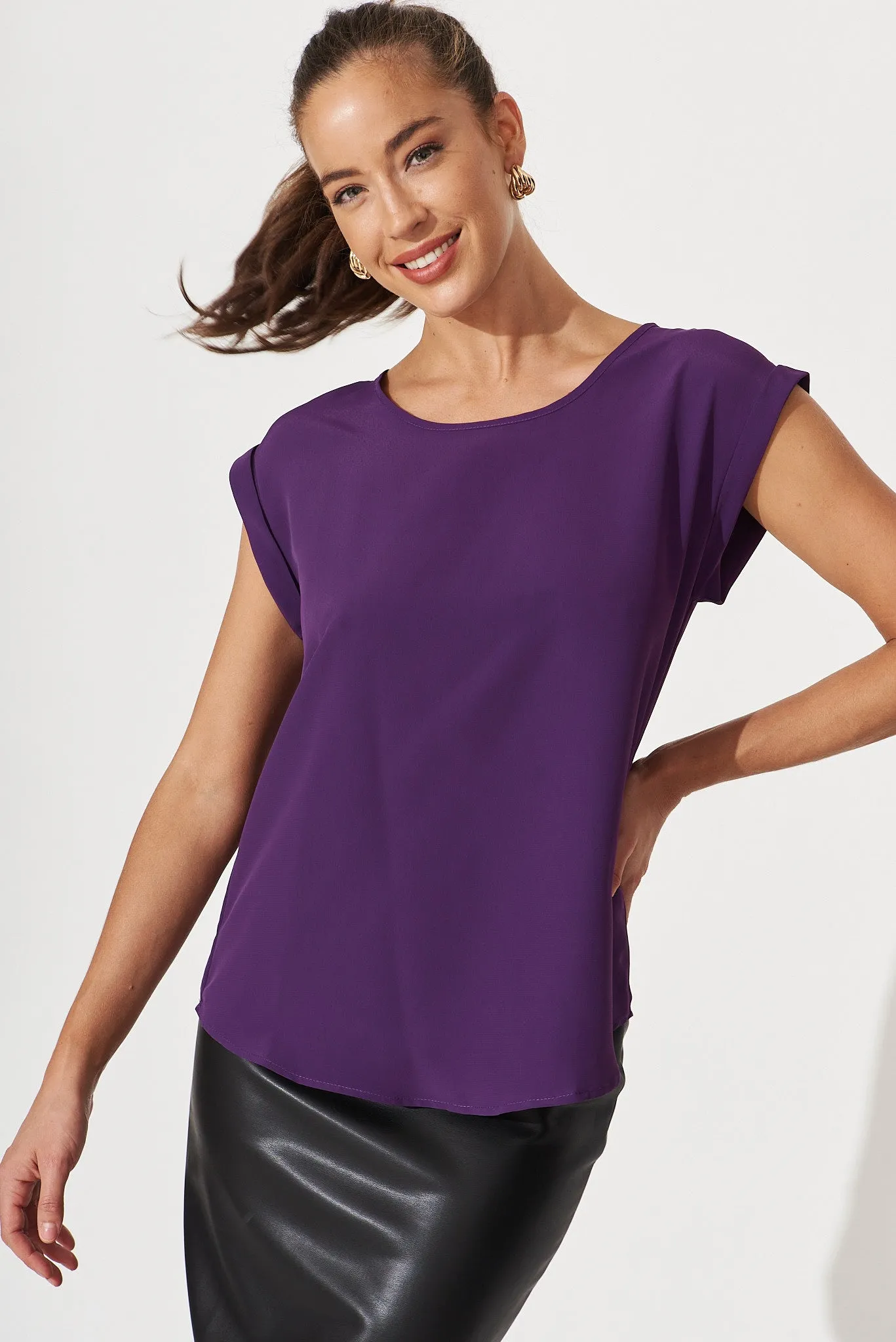 Purple Queen Top