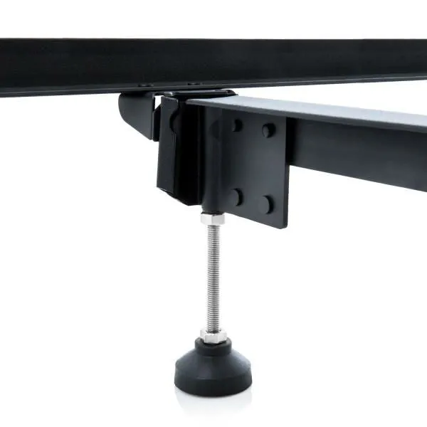 Queen Metal Bed Frame with Hook-On Headboard and Footboard Brackets