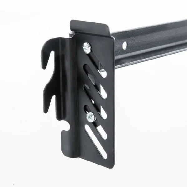 Queen Metal Bed Frame with Hook-On Headboard and Footboard Brackets