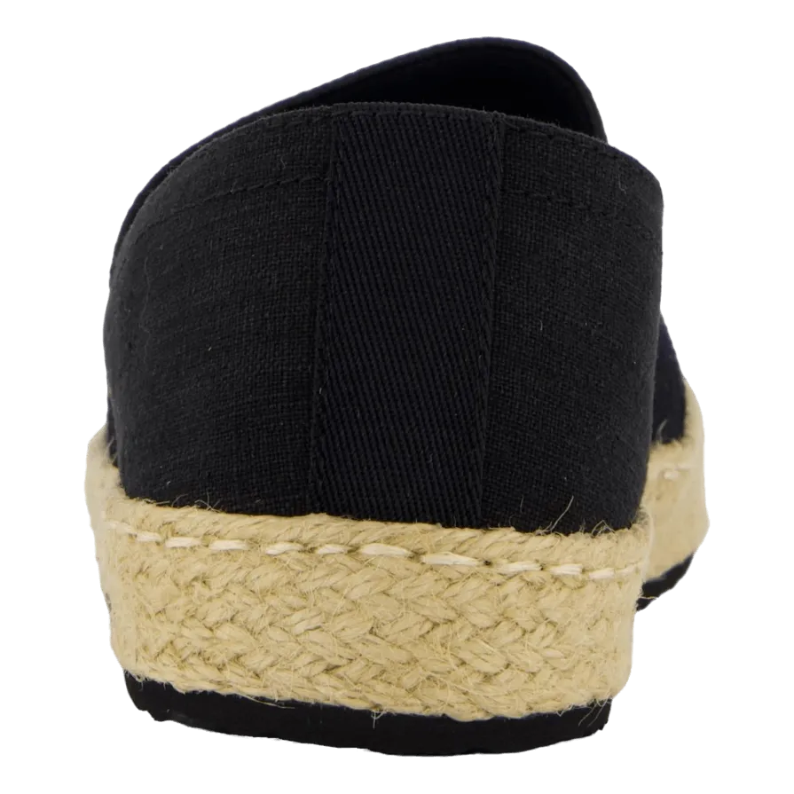Raffiaville Espadrille Black