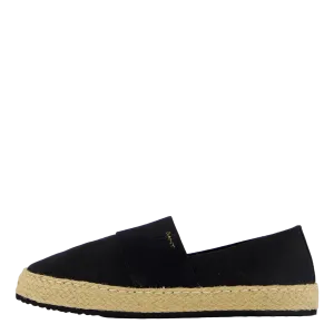 Raffiaville Espadrille Black