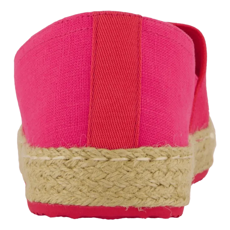Raffiaville Espadrille Hot Pink