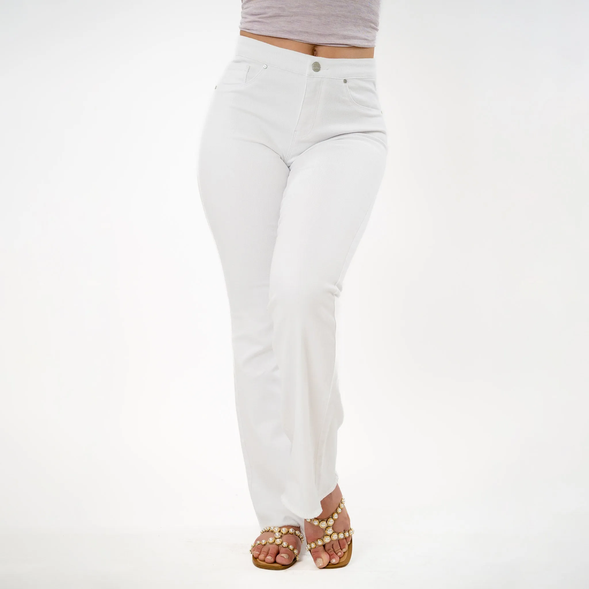 Raw Hem Cropped ootcut