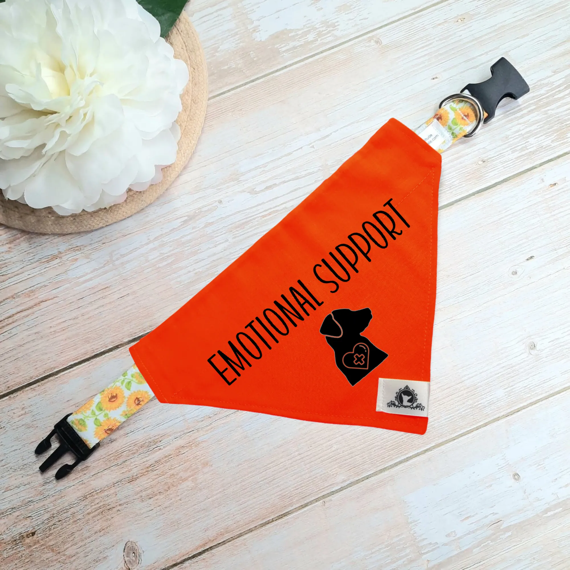 Reactive dog bandana - EMOTIONAL SUPPORT