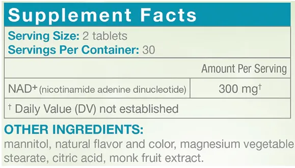 Real NAD  60 tablets