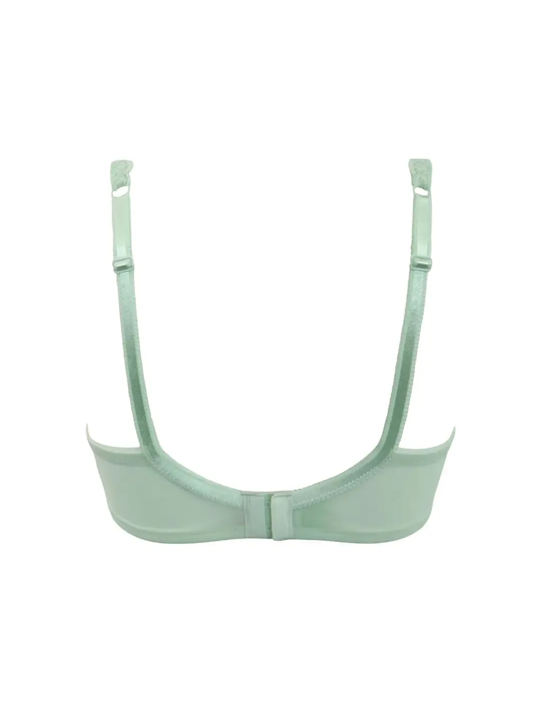Rebel Padded Plunge Bra In Pistachio - Pour Moi