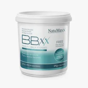 Reconstruction Therapy Coconut Beauty Balm Xtended Free BBXX 1Kg - Natumaxx