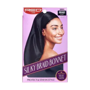 Red by KISS Silky Braid Bonnet
