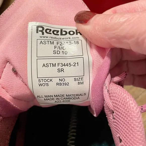 Reebok Floatride Energy 3 Women’s Size 8M Athletic Work Shoes Sneakers RB392