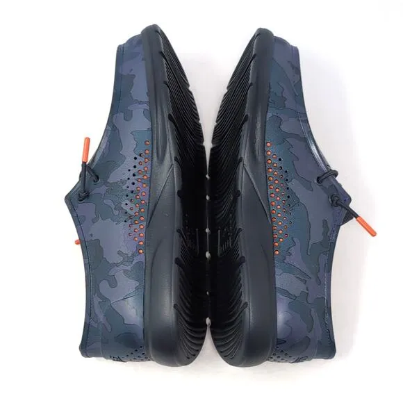REEF Water Coast Slip On Shoes Men's Size 10 Navy Camo Cushioned NEW NWT NWOB