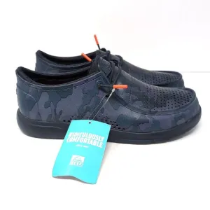 REEF Water Coast Slip On Shoes Men's Size 10 Navy Camo Cushioned NEW NWT NWOB