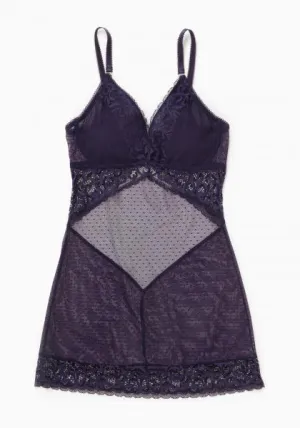 Reverie Slip - Dark Hyacinth -