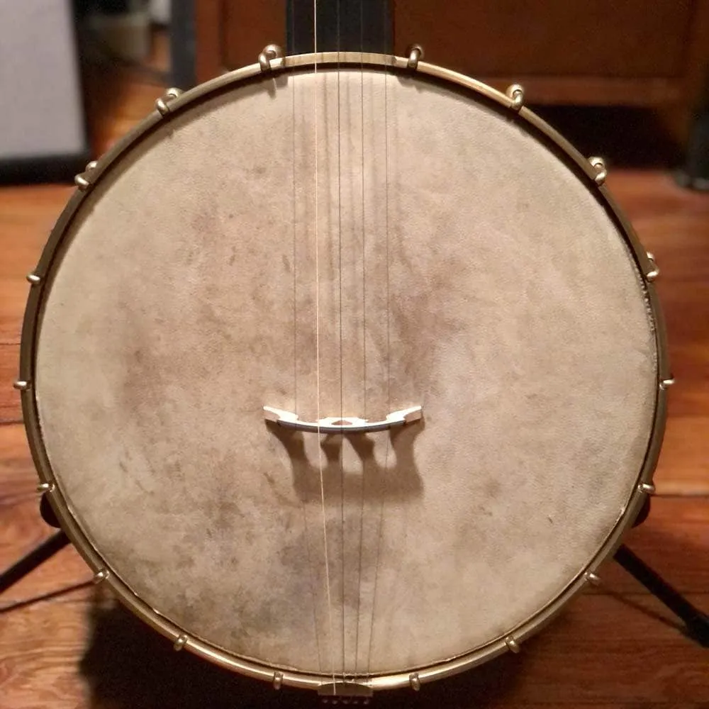 Rickard Dobson 12" 5 String Banjo with Goat Skin Head