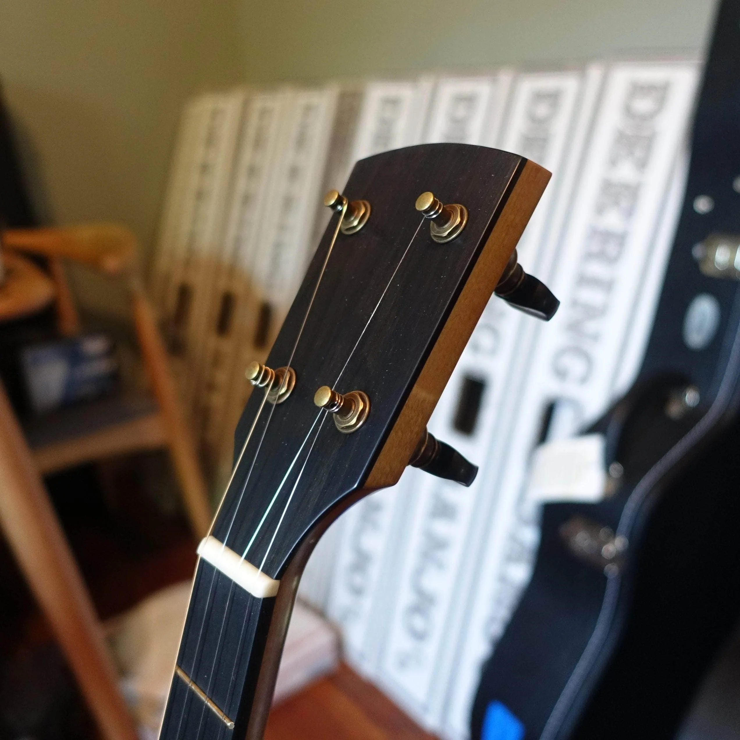 Rickard Maple Ridge 12" Banjo with Antiqued Brass Hardware