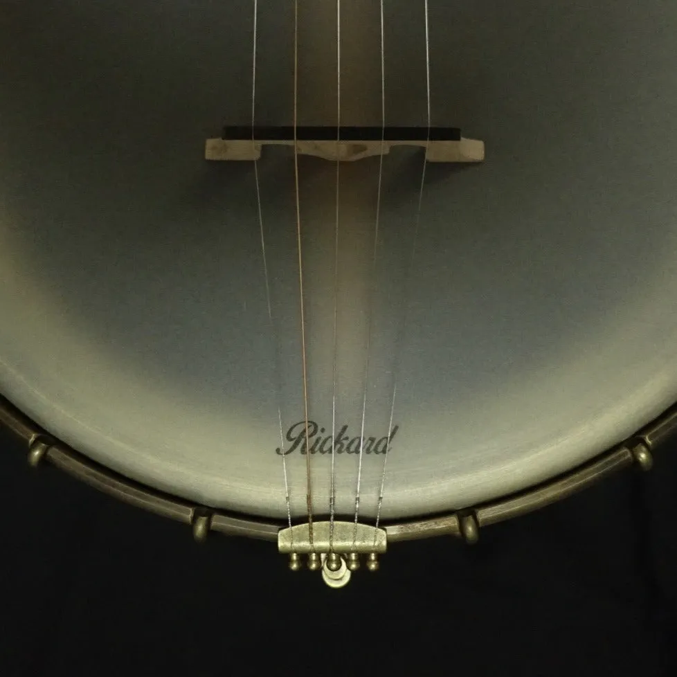Rickard Maple Ridge 12" Banjo with Antiqued Brass Hardware