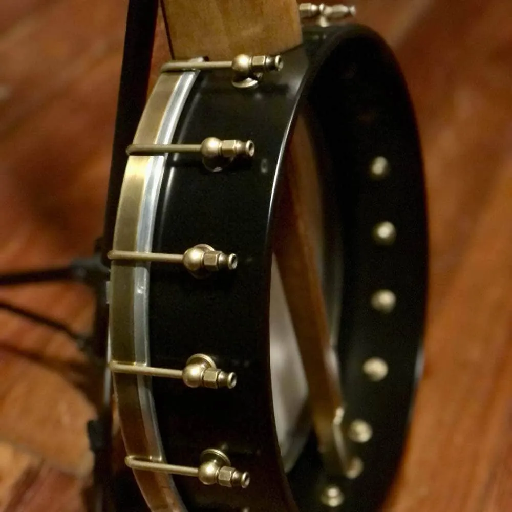 Rickard Maple Ridge 12" Banjo with Antiqued Brass Hardware