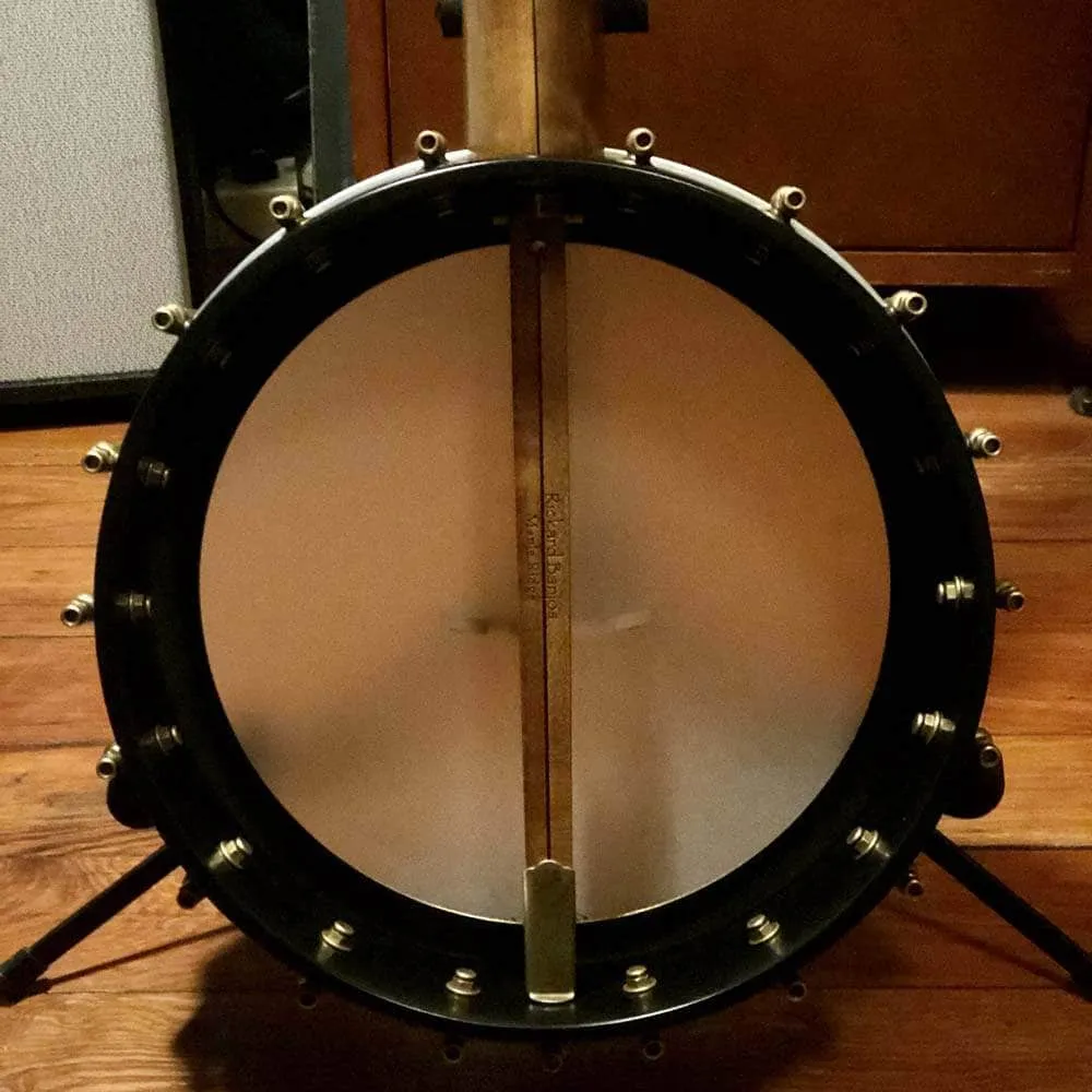 Rickard Maple Ridge 12" Banjo with Antiqued Brass Hardware