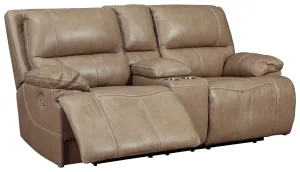 Ricmen - Pwr Rec Loveseat/con/adj Hdrst