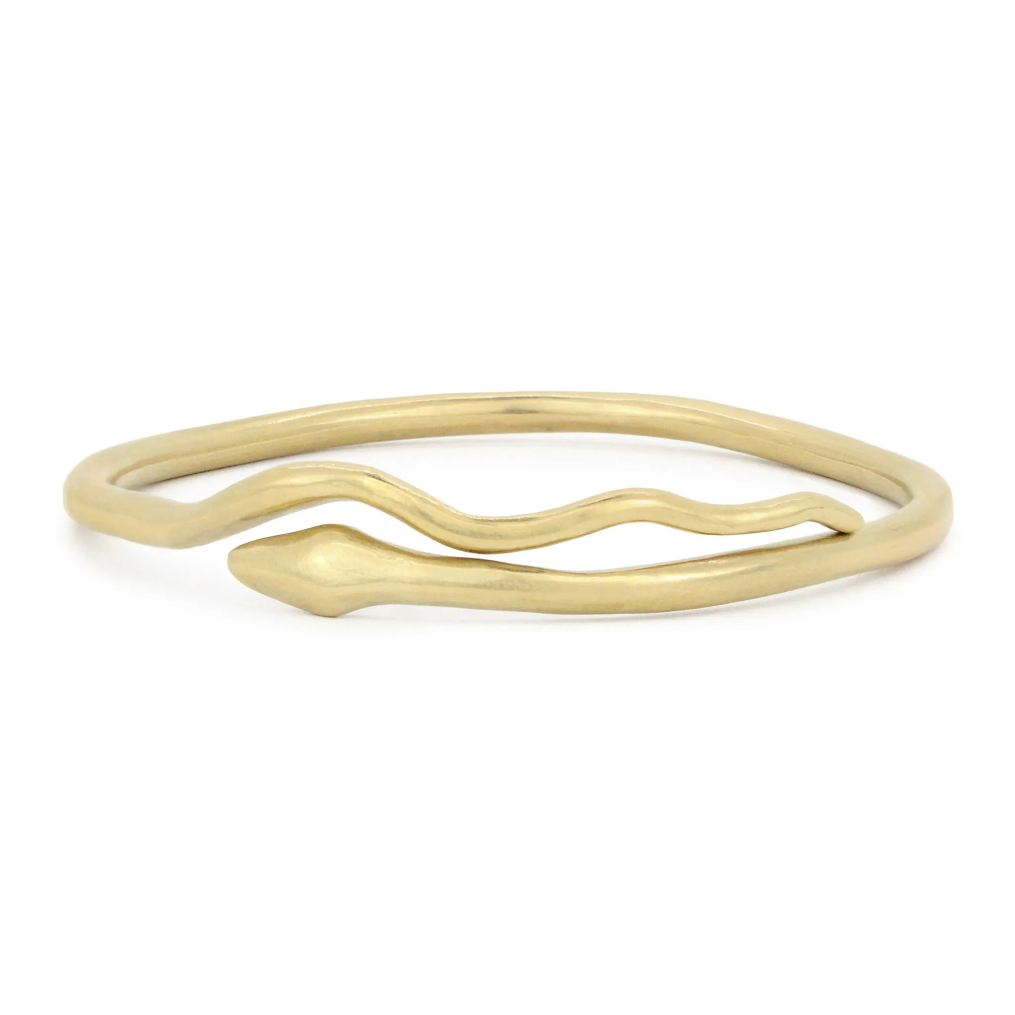 River Snake Bangle | Bronze
