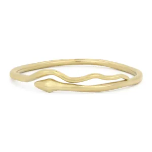 River Snake Bangle | Bronze