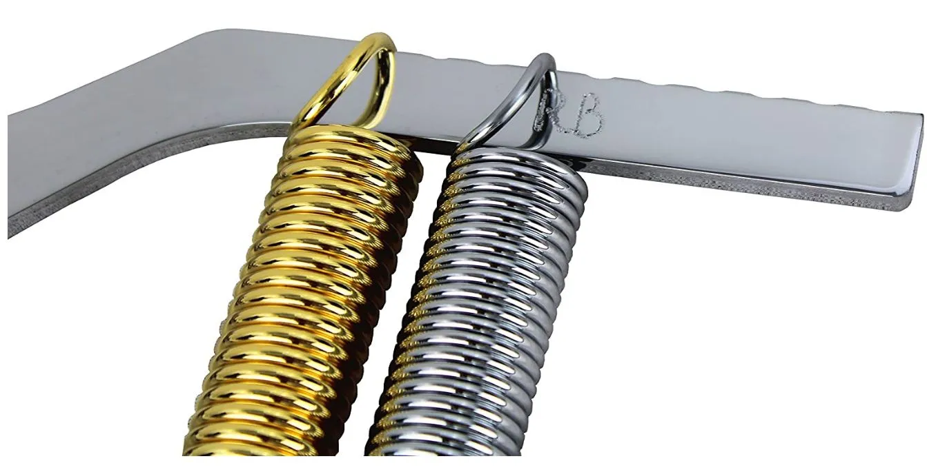 Robert Baraban Chrome Adjustable Hand Gripper 50/500lb grip strength