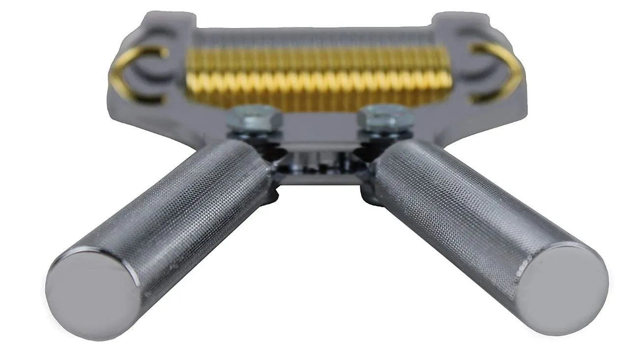 Robert Baraban Chrome Adjustable Hand Gripper 50/500lb grip strength