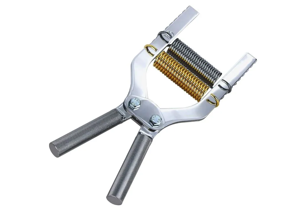Robert Baraban Chrome Adjustable Hand Gripper 50/500lb grip strength