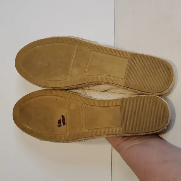 Roberto Festa Peace Sign Espadrilles Size 9.5