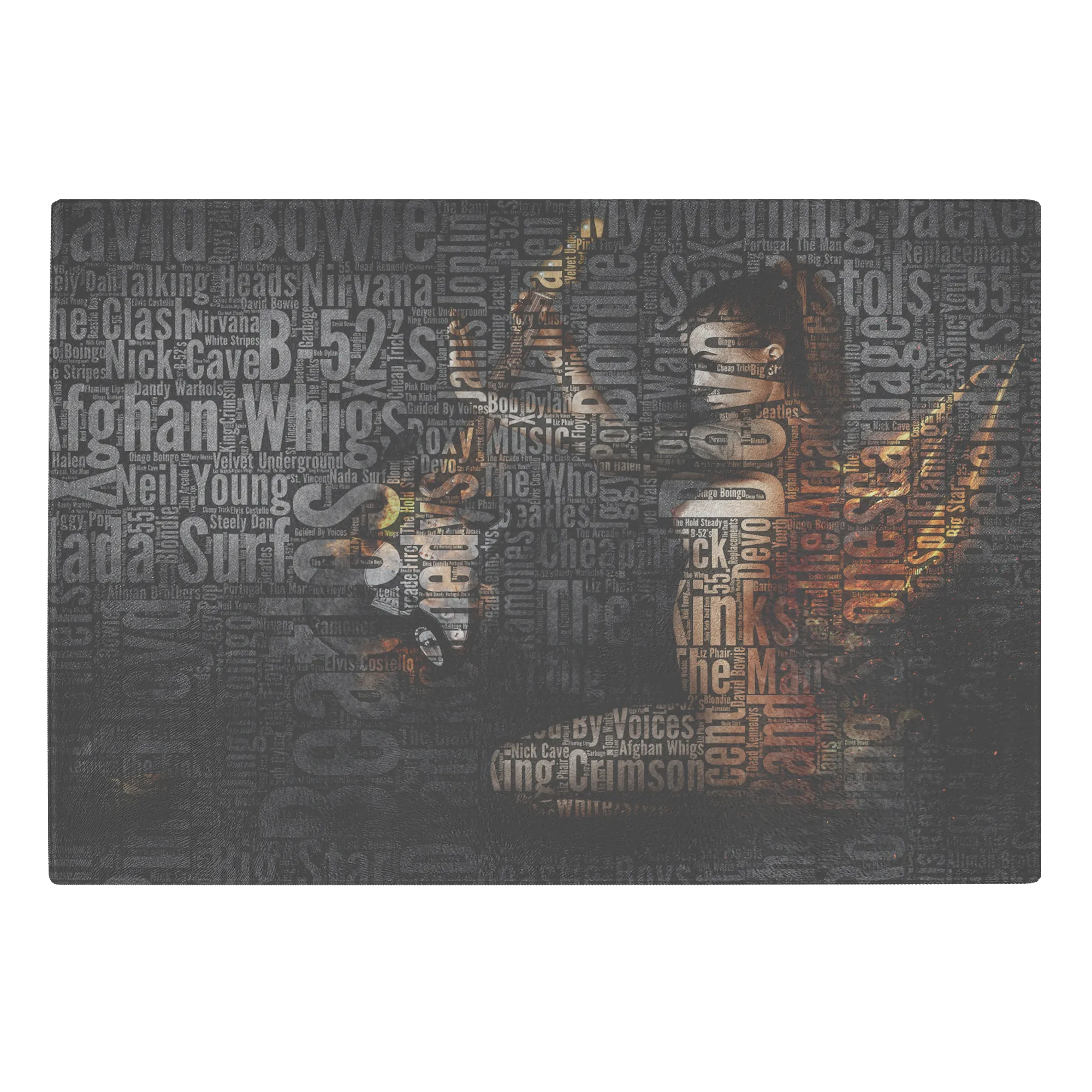 Rock and Roll Cutting Board, Kitchen Jam