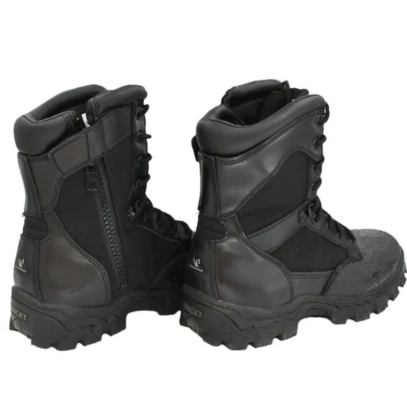 Rocky 8&quot; AlphaForce Side Zip Composite Toe Waterproof Boot