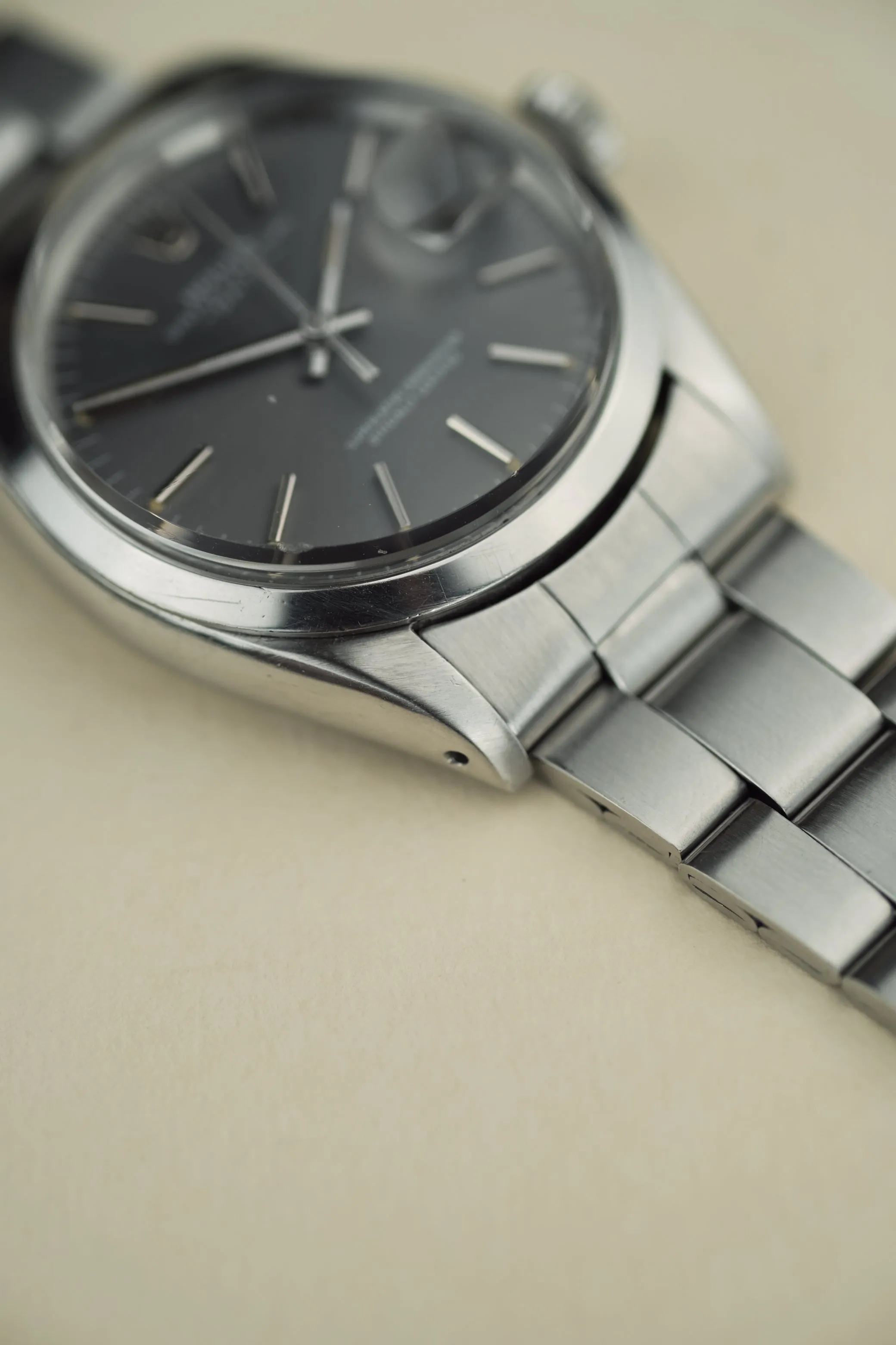 Rolex 1500 Grey Dial W/Box - 1970