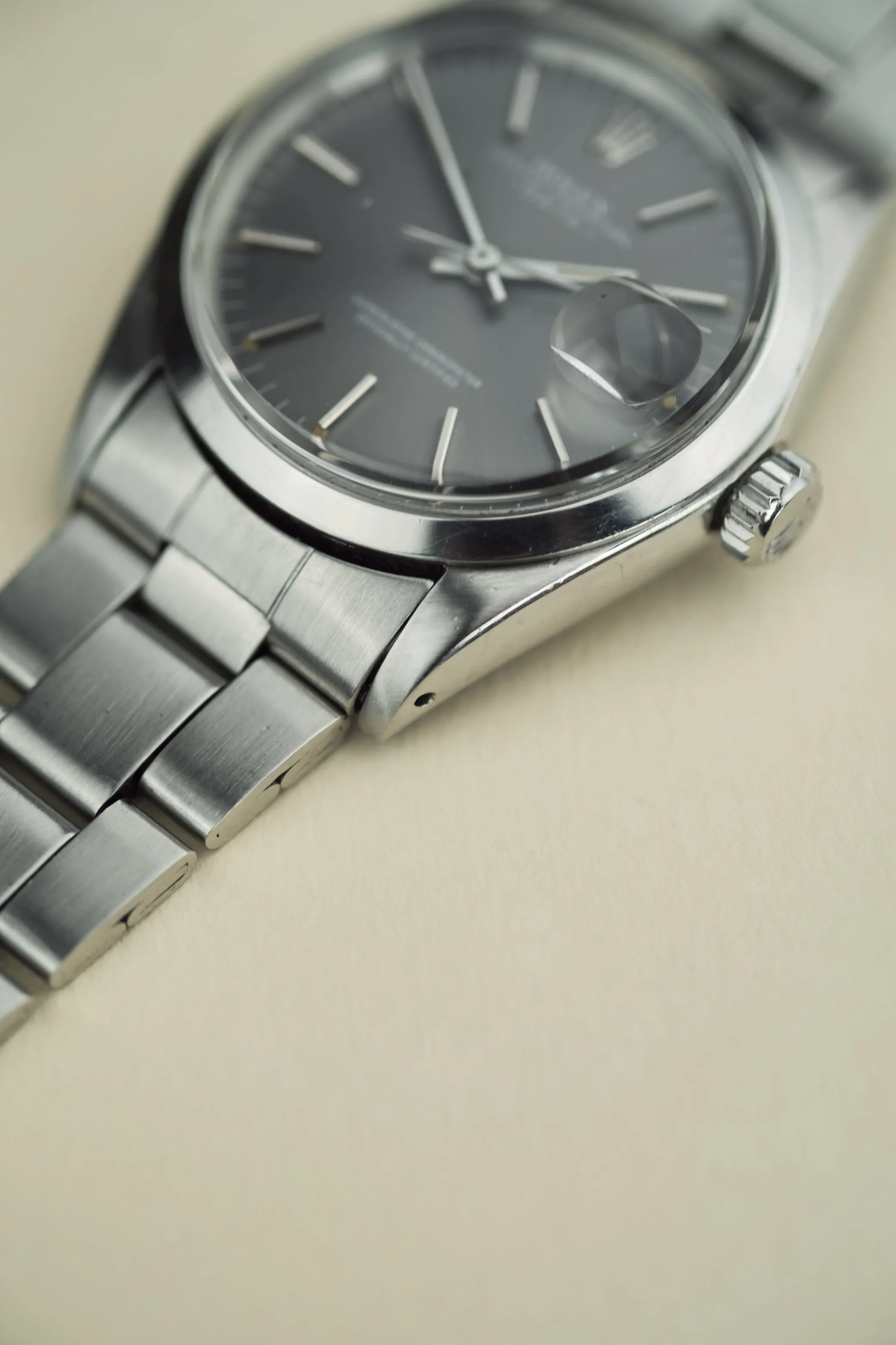Rolex 1500 Grey Dial W/Box - 1970