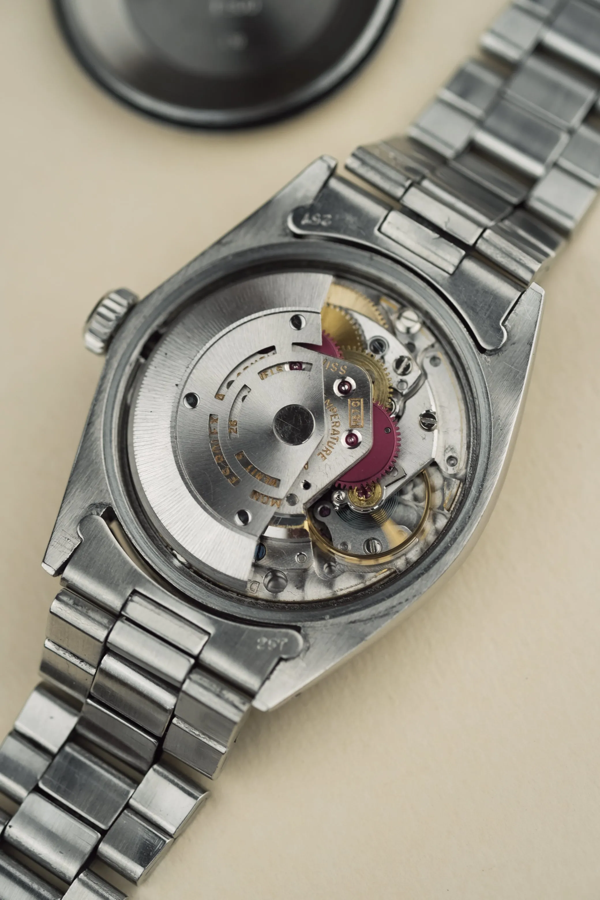 Rolex 1500 Grey Dial W/Box - 1970