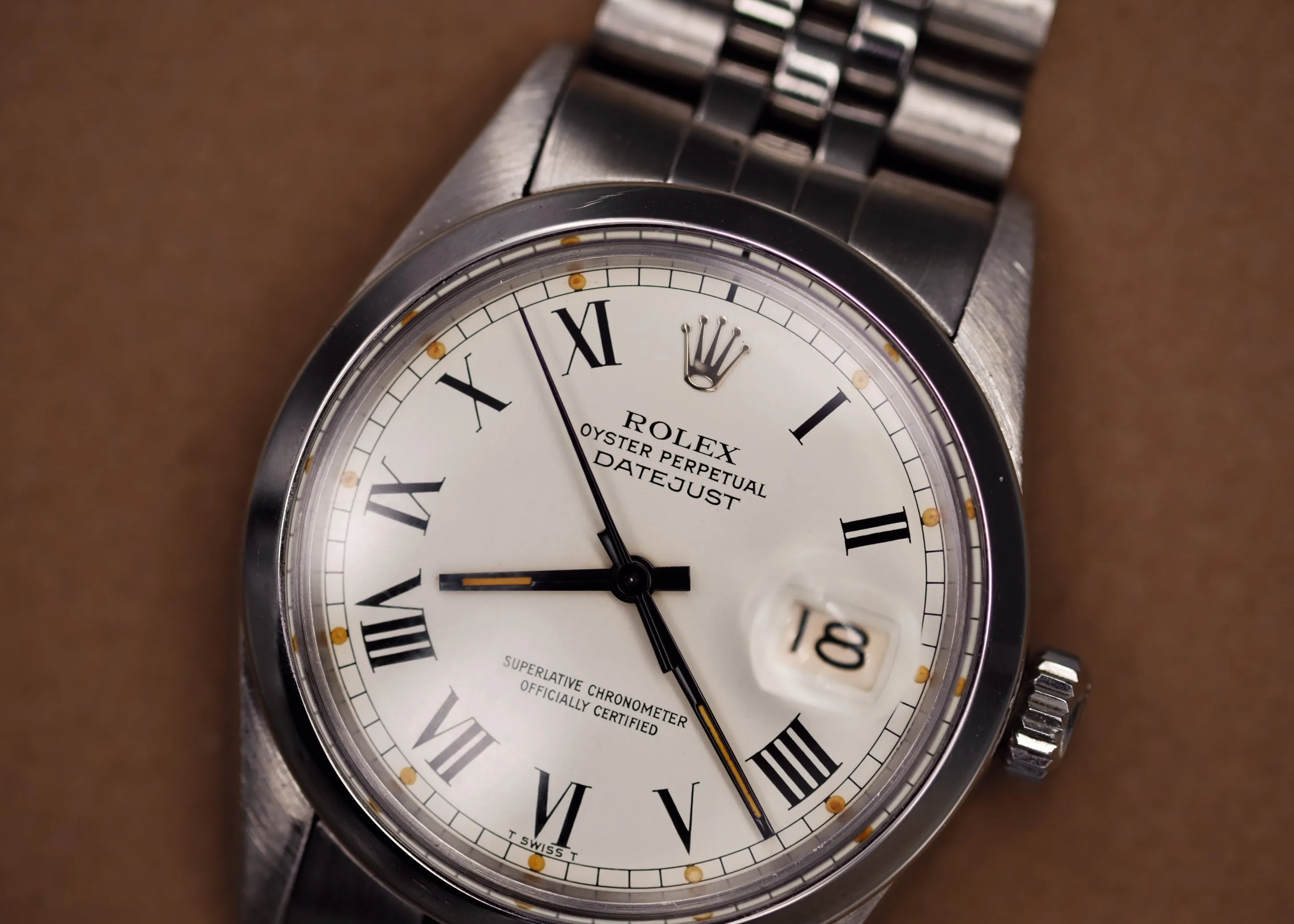Rolex 16000 Datejust Buckley Dial - 1981