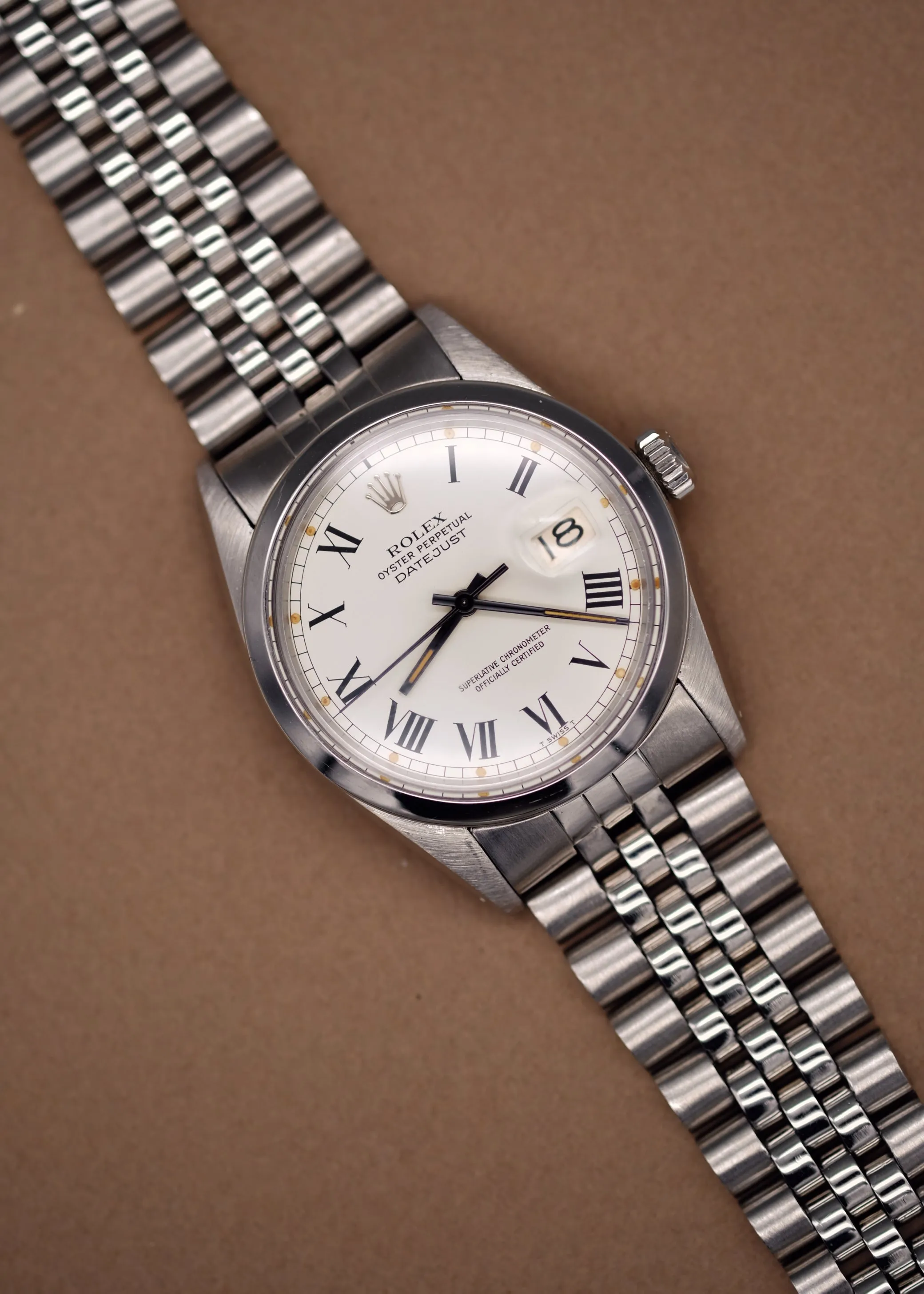 Rolex 16000 Datejust Buckley Dial - 1981