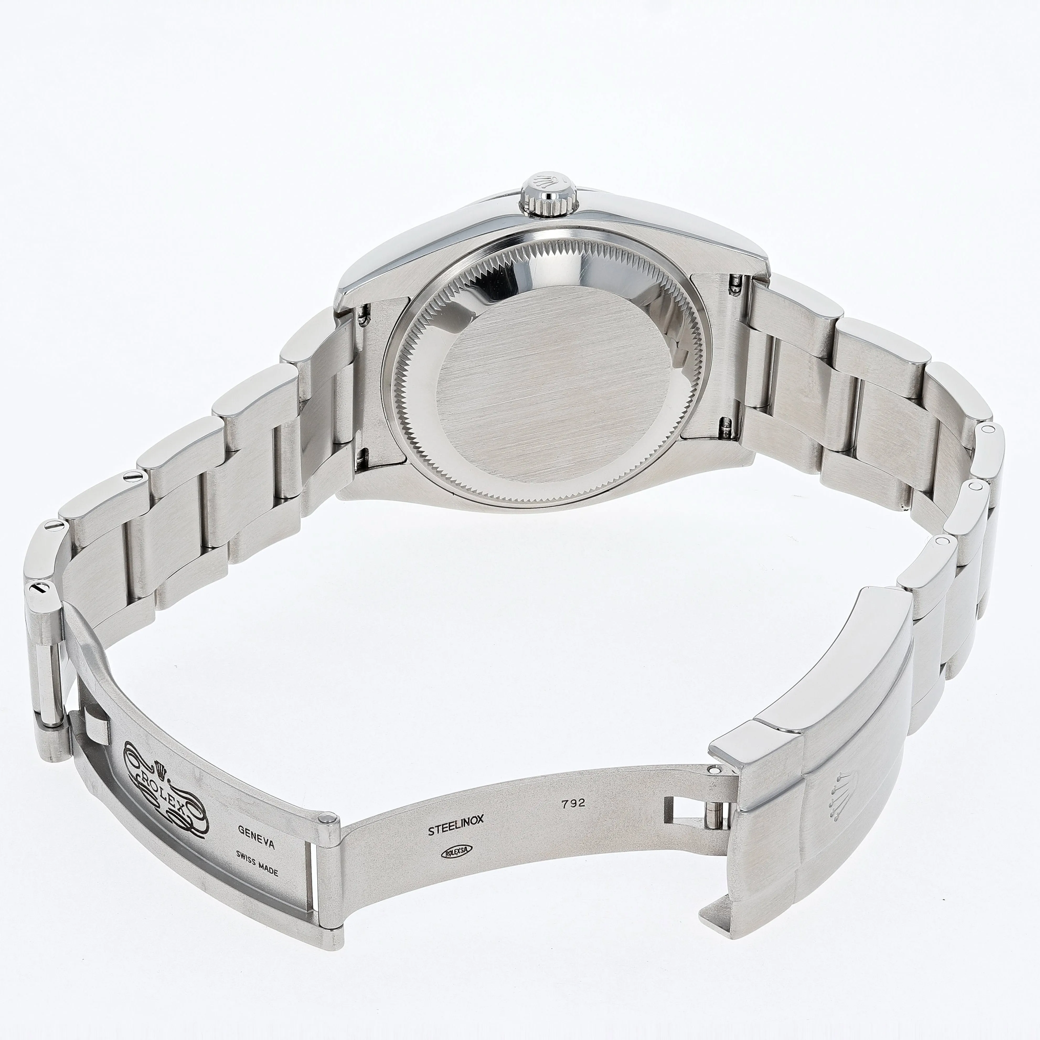 Rolex Air-King 114200 Blue Arabic Explorer Oyster Steel 34 mm